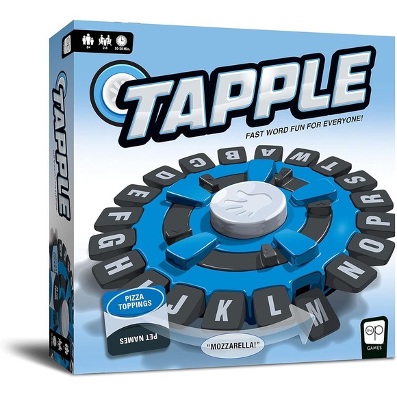 USAOPOLY TAPPLE Word Game - Fast-Paced Family Board Game - Race Against the Time - Picture 1 of 4